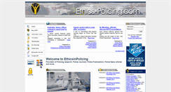 Desktop Screenshot of ethicsinpolicing.com